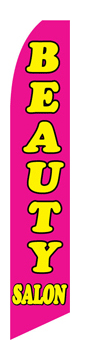 Beauty Salon Feather Flag
