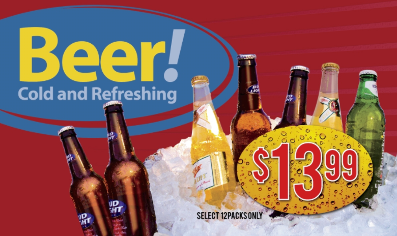 Beer Window Beer Window Sign-Custom Price-32