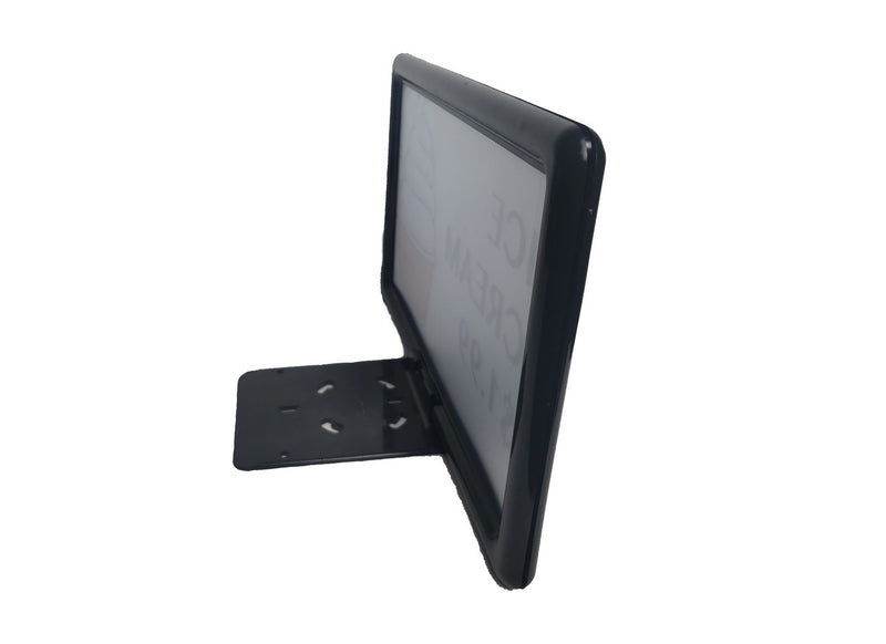 Black Plastic Shovel Base Sign Holder Frames-11"w x 7"h-10 pieces