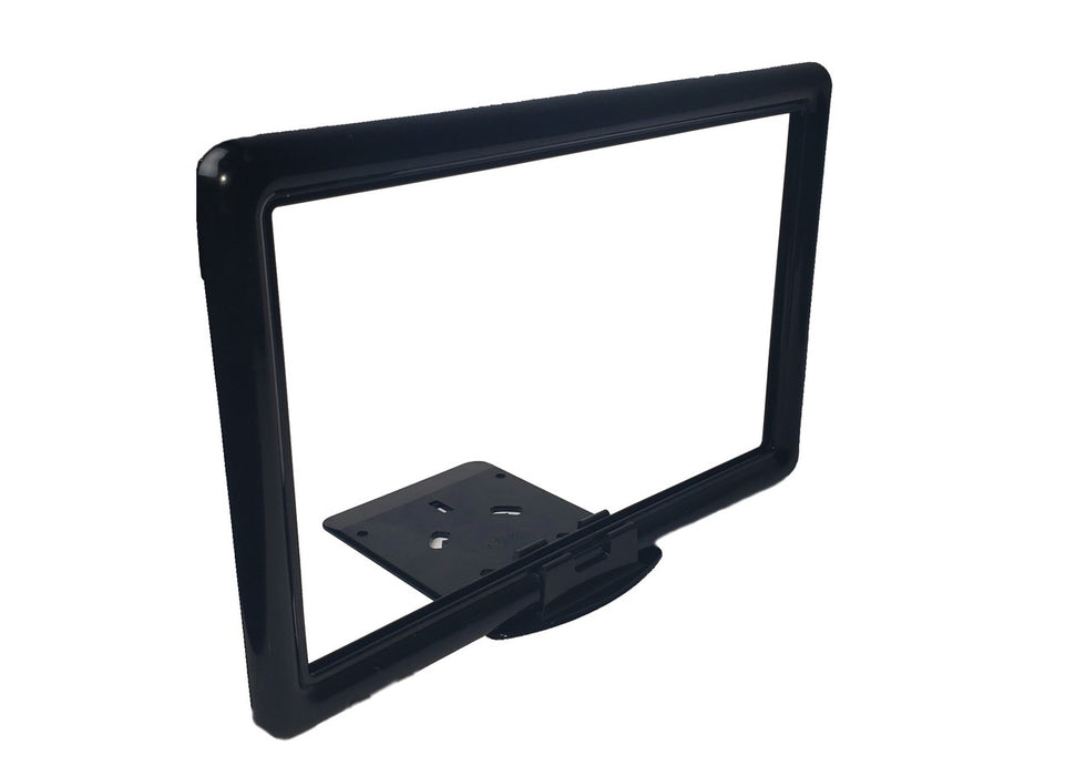 Black Plastic Shovel Base Sign Holder Frames-11"w x 7"h-10 pieces