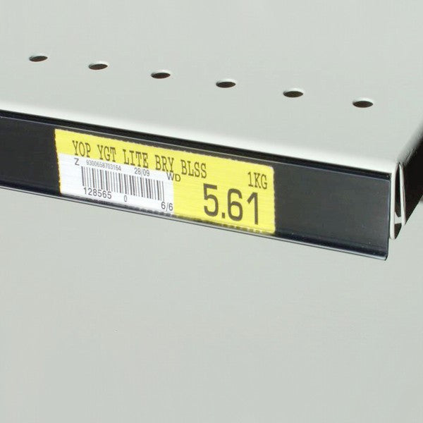 Self-Adhesive Black Price Label Data Molding Strips-50 pieces