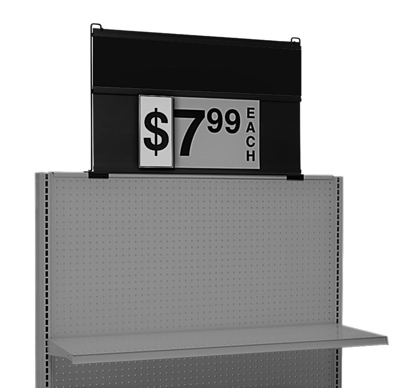 Dollar Style Spiral Numeral Pads for End Cap Signboards-8"H-10 pieces