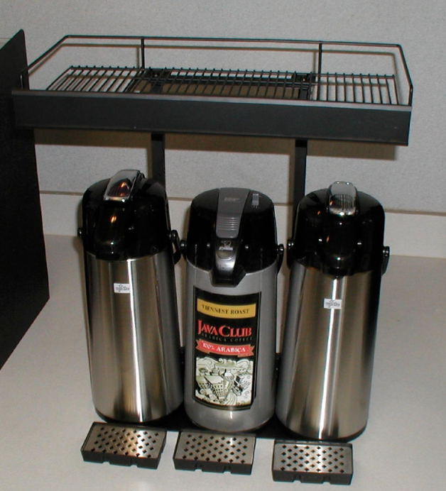 Black Metal Adjustable Airpots Topper Fixture