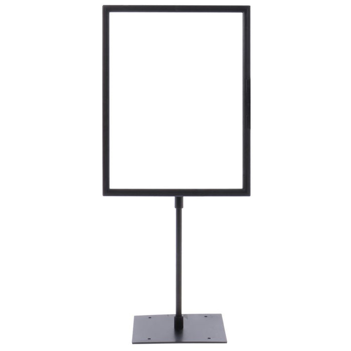 Black Plastic Sign Frame 8 1/2" x 11" -10 pieces