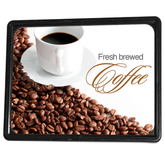 Black Plastic Sign Frames-Asst. Sizes- 10 pieces