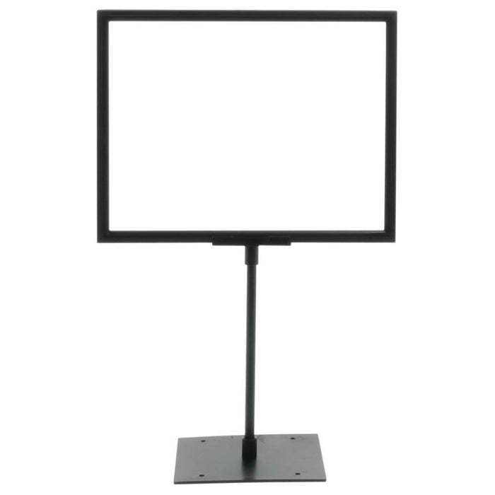 Black Plastic Sign Frame 8 1/2" x 11" -10 pieces