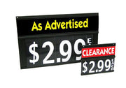 Black Spiral Sign Board-Small 