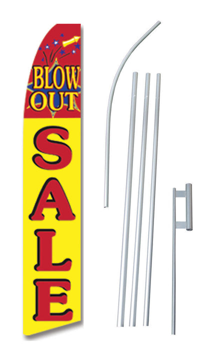 Blowout Sale Feather Flag Kit