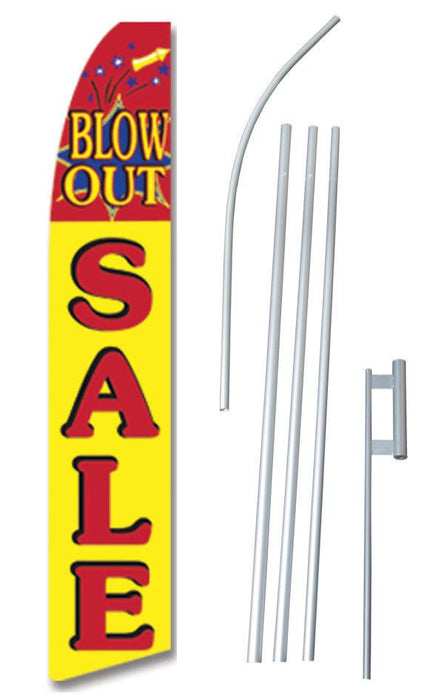 Blowout Sale Feather Flag Kit