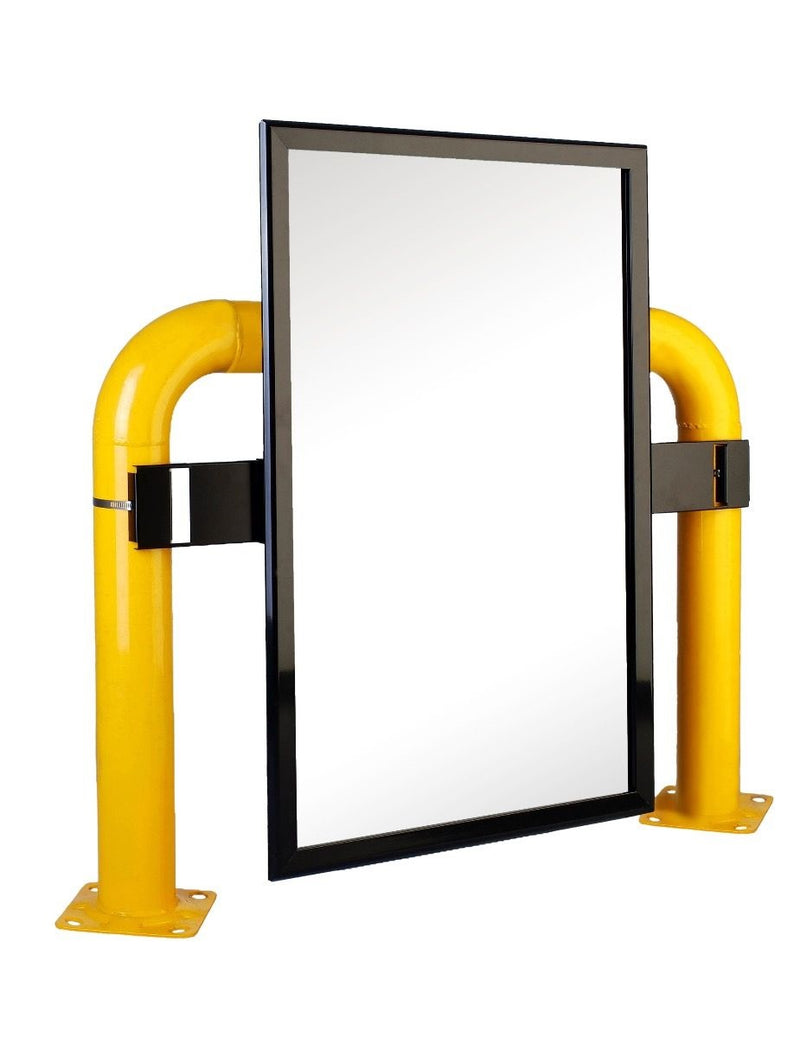 Bollard Post Sign Frame Mounting Hardware