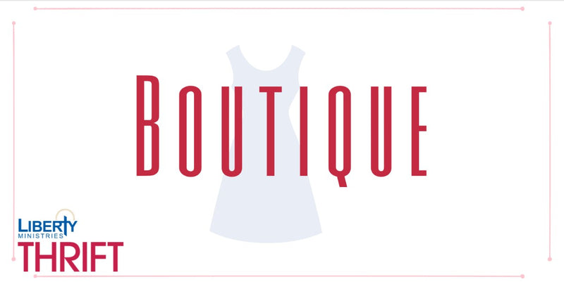 Custom Printed Thrift Store Ceiling Hanging Signs