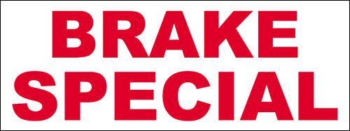 Break Special Vinyl Banner