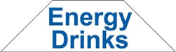 Cooler Door Decals-Clings-Energy Drinks