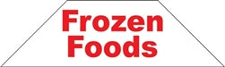 Cooler Door Decals-Clings- Frozen Foods