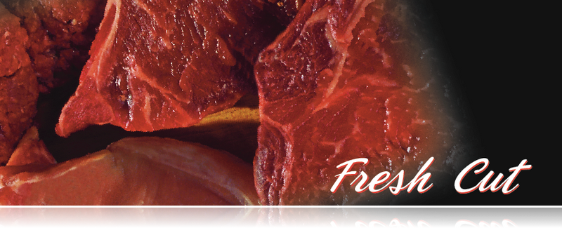 Fresh Meat Ceiling Dangler 32"W x 24"H