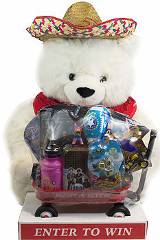 Cinco De Mayo Bear Toy Filled Wagon Giant Promotional Sweepstakes Item-4' - screengemsinc