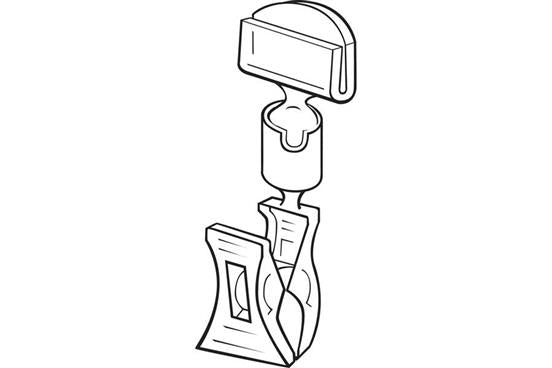 Heavy Duty Clip On Sign Holders- 5 pieces