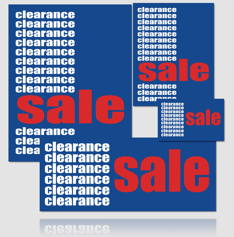 Clearance Sale Big Format Sign Kit- 20 pieces