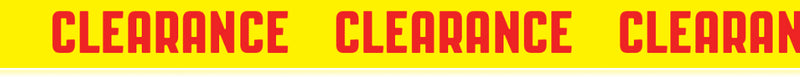 Clearance Price Channel Shelf Molding Strips-Yellow 12"W x 1.25"H -20 pieces