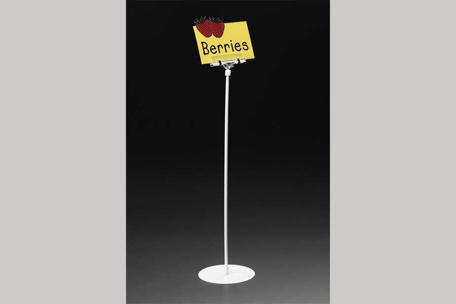 Extended Clip-on Sign Holder-18" long- 10 pieces