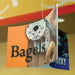 Bagels Ceiling Dangler Mobile Sign