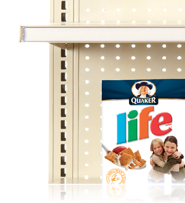 Clear Price Channel Shelf Molding Strips 48" x 1.25" - 1000 pieces