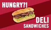 Ceiling Dangler Mobile Sign-Deli Sandwiches