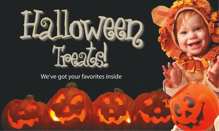 Ceiling Dangler Mobile Sign-Halloween