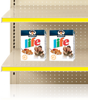 Price Channel Molding Shelf Strips- Yellow -48" W x 1.25" H-100 pieces - screengemsinc