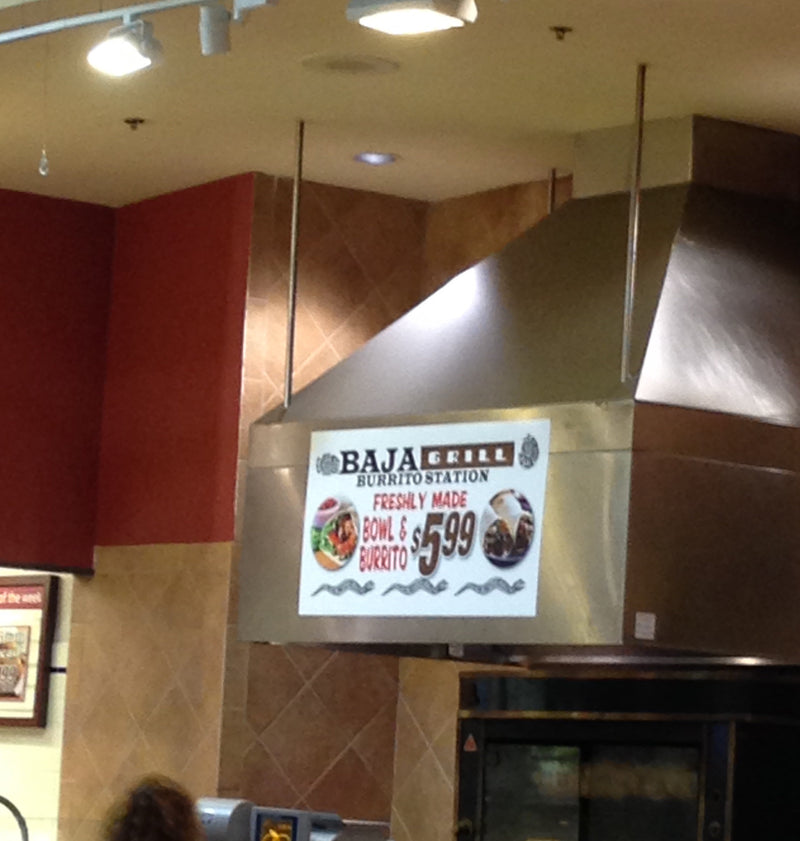 Restaurant Magnetic Signs-Custom Printed