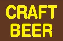 Craft Beer Price Channel Shelf Molding Tags-3"-50 pieces