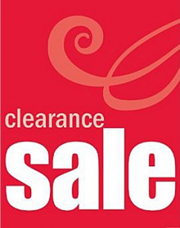 Clearance Standard Poster- Floor Stand Stanchion Sign 