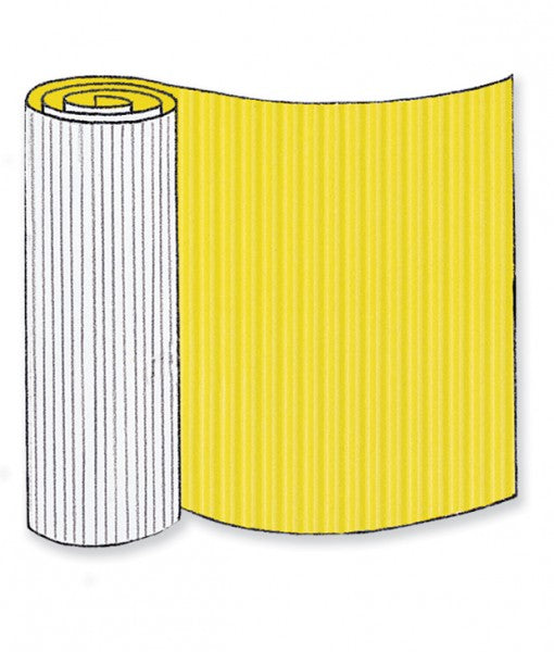 Yellow Corrugated Base Pallet Wrap