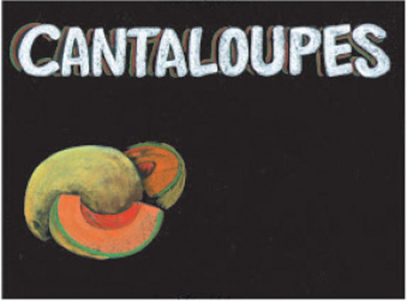 Chalkboard Produce Signs