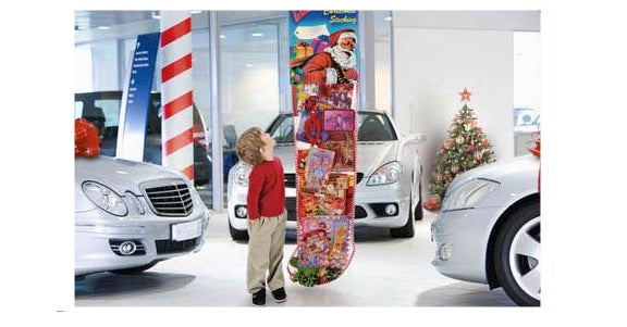 Car Dealership Christmas Toy Filled Stocking Sweepstakes Giveaway