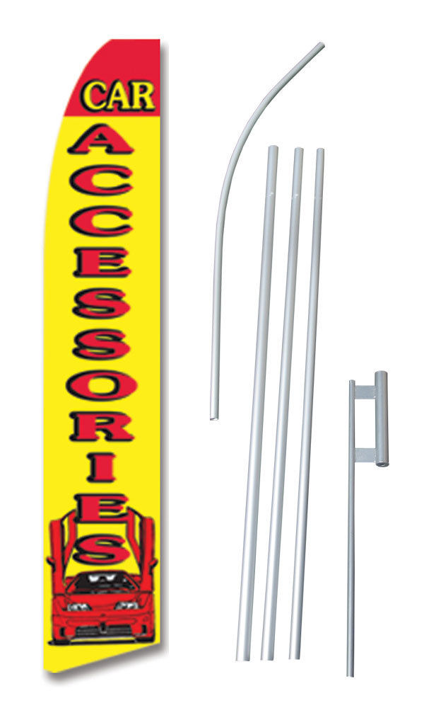 Car Accessories Feather Flag Kit