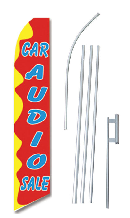Car Audio Sale Feather Flags