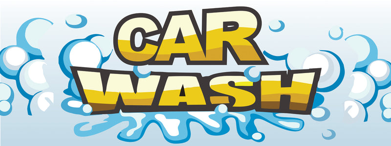 Car Wash Vinyl Banner