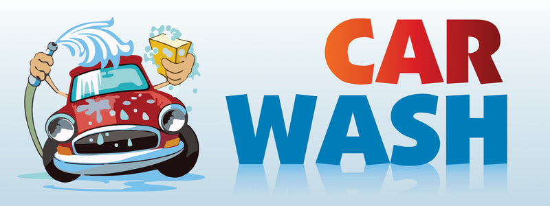 Car Wash Banner-Car