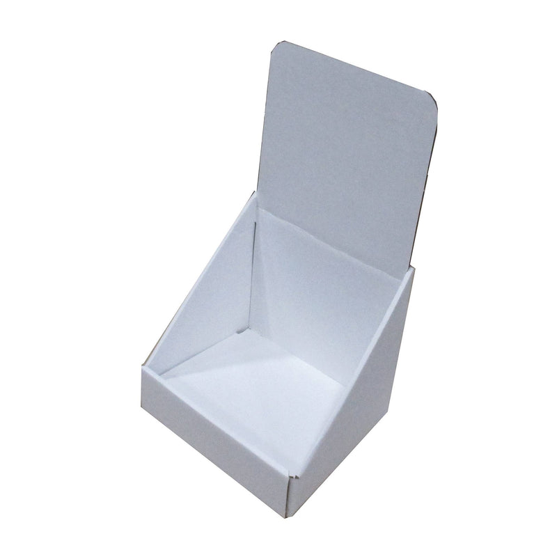 Cardboard Countertop Slant Back Display Dump Bins- 5 pieces