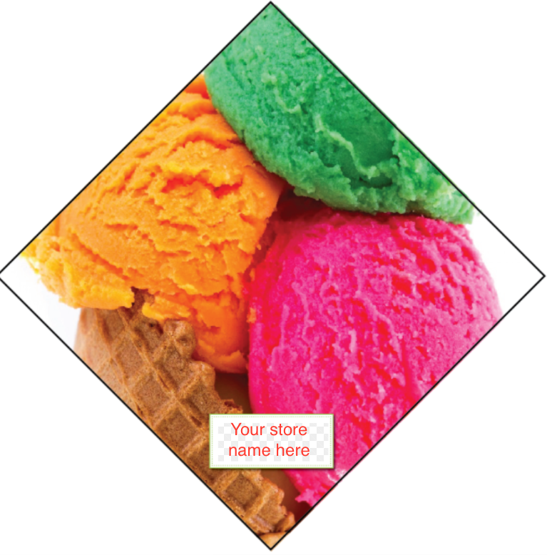 Frozen Ceiling Danglers- Ice Cream