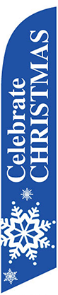 Celebrate Christmas Feather Flags Kit