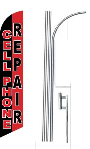Cell Phone Repair Feather Flag Kit
