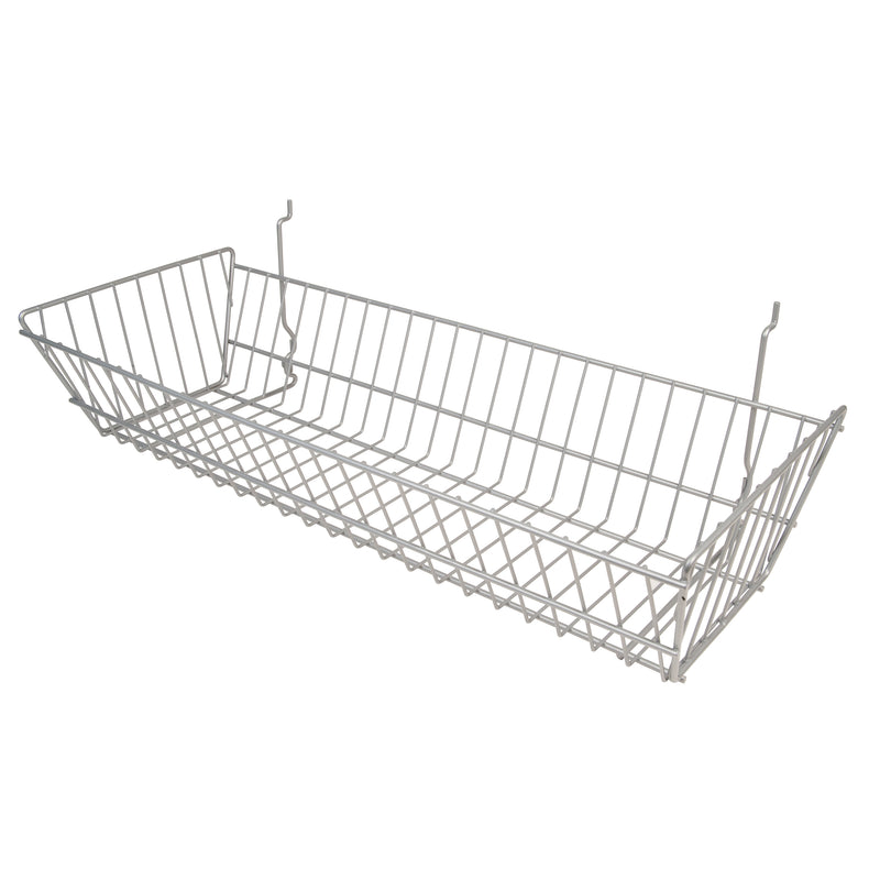 Chrome Wire Baskets Fixtures-Sloping