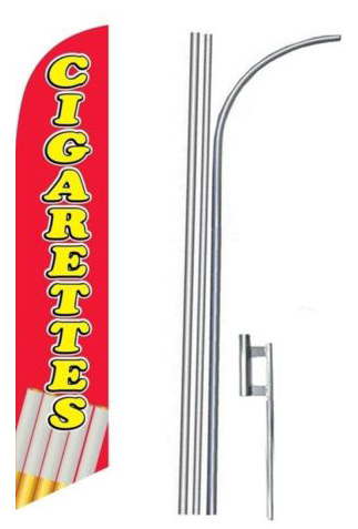 Cigarettes Feather Flag Kit