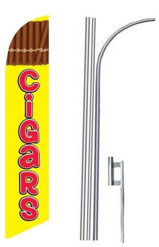 Cigars Feather Flags Kit
