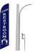 Clean Restrooms Feather Flag Kit
