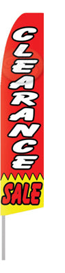 Clearance Sale Feather Flag