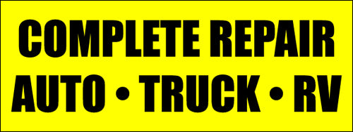 Complete Repair Auto Truck RV Banner