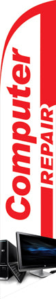 Computer Repair Feather Flag Kit-4